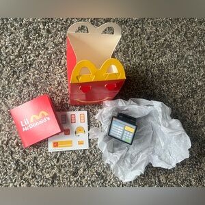 NIB Lil McDonald’s Register Happy Meal Toy 2025 + Stickers & Mini Box #9